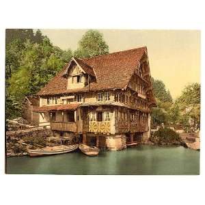    Treib,chalet on lake,Lake Lucerne,Switzerland