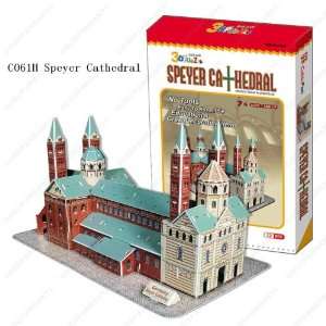  3D Puzzle   Speyer Cathedral Toys & Games