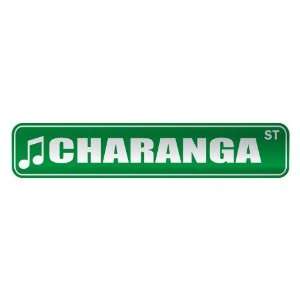   CHARANGA ST  STREET SIGN MUSIC