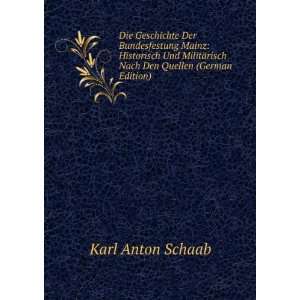   ¤risch Nach Den Quellen (German Edition) Karl Anton Schaab Books