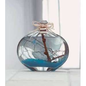  Ocean Theme Glass Shells Oil Lamp   335 Ml