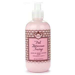  Jaqua Pink Buttercream Frosting Hand & Body Lotion   8.5 