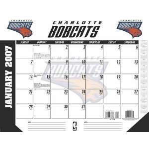    Charlotte Bobcats NBA 2007 Office Desk Calendar