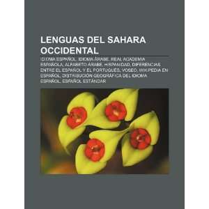 Lenguas del Sahara Occidental Idioma español, Idioma árabe, Real 