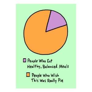 Healthy Pie Chart , 24x32 