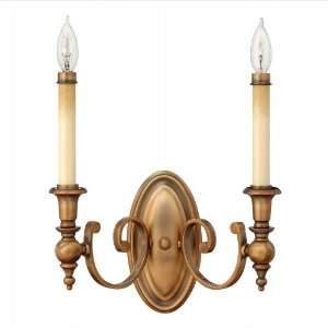  Yorktown Brushed Bronze Wall Sconce
