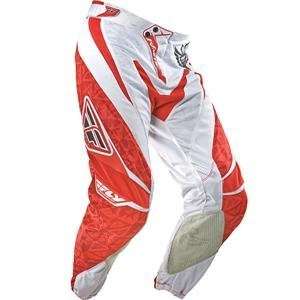   Fly Racing Kinetic Mesh Pants   2009   28 Short/Red/White Automotive