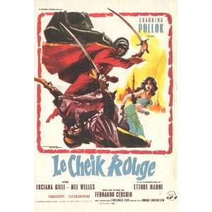  Le cheik rouge Movie Poster (11 x 17 Inches   28cm x 44cm 