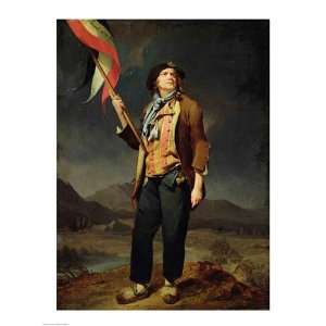  Leopold Boilly The Singer Chenard 18 x 24 Poster Print