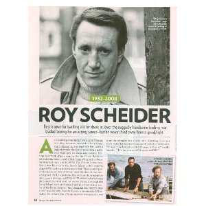 2008 Actor Roy Scheider Gustav Kobbe  Books
