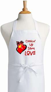 Cookin Up Some Love Cute Novelty Hostess Apron  