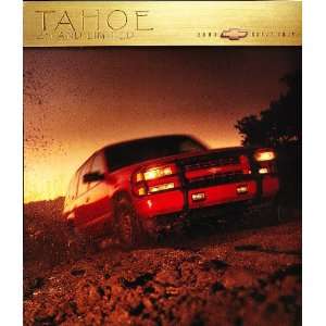  2000 Chevrolet Tahoe Z71 Sales Brochure Limited 