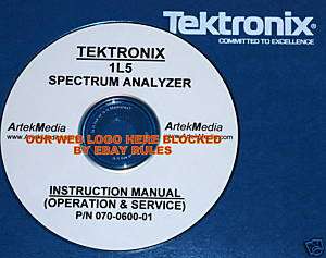 TEKTRONIX 1L5 INSTRUCTION MANUAL (OPERATING & SERVICE)  