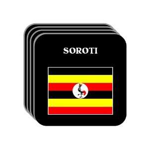  Uganda   SOROTI Set of 4 Mini Mousepad Coasters 