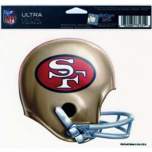  San Francisco 49ers   Helmet Decal Automotive