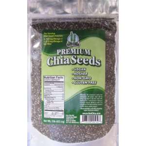 Chia Seeds (1 Pound Bag) Grocery & Gourmet Food