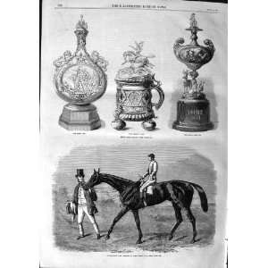   1863 ASCOT RACE PLATE BUCKSTONE HORSE SPORT QUEENS