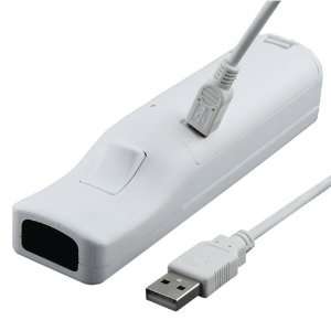   Wii Remote Controller Battery Pack with USB Charger Cable Electronics