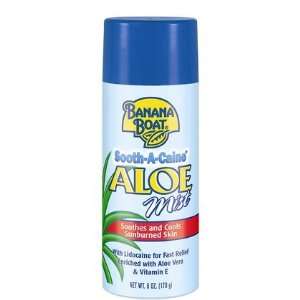 Banana Boat Sooth, A, Caine Aloe Mist Spray, 6 oz (Quantity of 4)