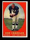 1958 TOPPS #54 DON CHANDLER GIANTS