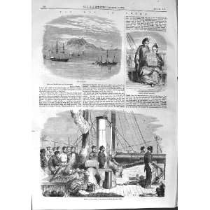   1858 WAR CHINA TIGER ISLAND WANTONG CANTON RIVER SHIP