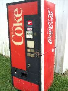 Cavalier Coca Cola Coke Soda Pop Vending Machine      AS IS 