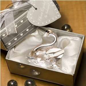  Choice Crystal by Fashioncraft Swan Favors (20 per order 