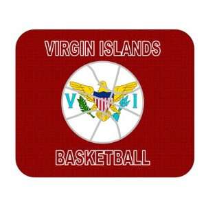  Basketball Mouse Pad   Virgin Islands 