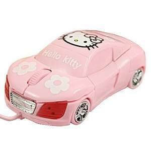  Cute Hello Kitty Figure USB Car Shape Optical Mouse for 