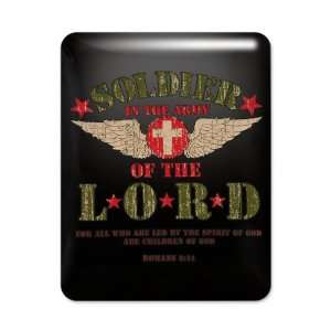  iPad Case Black Soldier in the Army of the Lord 