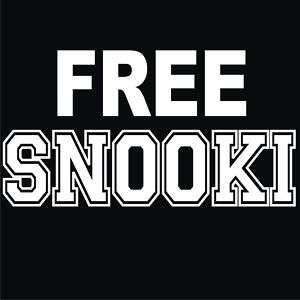 FREE SNOOKI jersy shore Black T shirt *NEW* All Sizes  