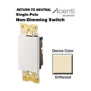   Pole, Acenti Electro Mechanical Return to Neutral Switch, Driftwood