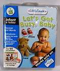 Lets Get Busy Baby Little Touch Leapfrog LeapPad Interactive Book 