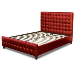  Zen Tufted Leather Bed by Diamond Sofa