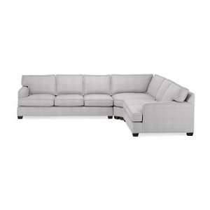 Williams Sonoma Home Jackson Sectional Sofa, Left Arm, Chunky Cotton 