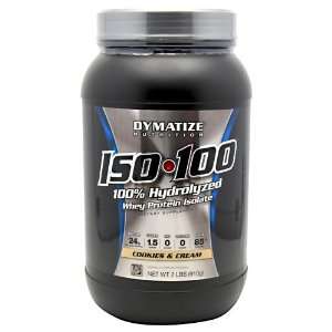    100 Whey Protein Isolate 2 Lbs Cookies & Crm