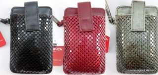Mundi Skinny Mini Sequin Mesh Cell Phone Gadget Wallet Case NWT $25 