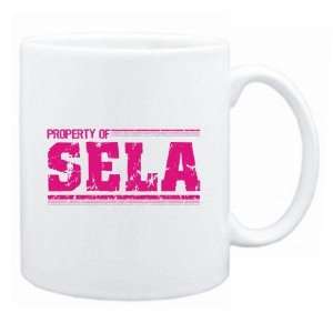  New  Property Of Sela Retro  Mug Name