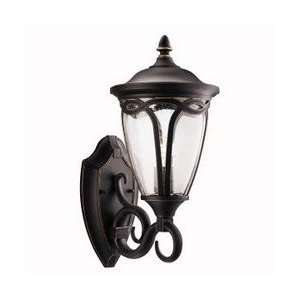  Kichler Rubbed Onyx Outdoor Wall Mount 1 Light 