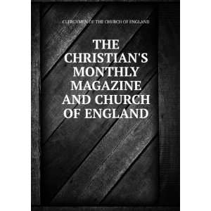   AND CHURCH OF ENGLAND. CLERGYMEN OF THE CHURCH OF ENGLAND Books