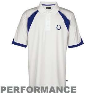   Colts White Field Classic Performance Polo