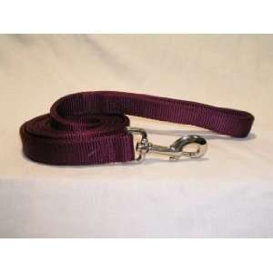  Double Loop Lead With Snap For Dogs   7.5 X 1 X 6.75   Wine 