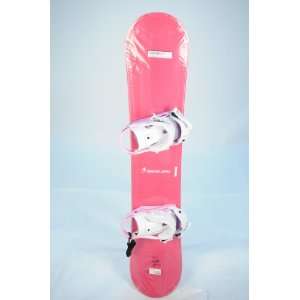  New Snowjam Glowstick Pink Snowboard with Medium Binding 