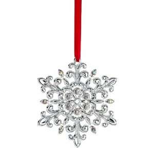 Lenox 2010 Snow Majesty Snowflake Ornament 