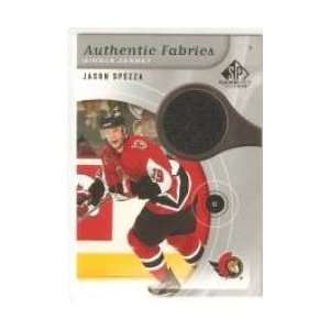   Jason Spezza   Ottawa Senators (Piece of Authentic Jersey ) (Hockey