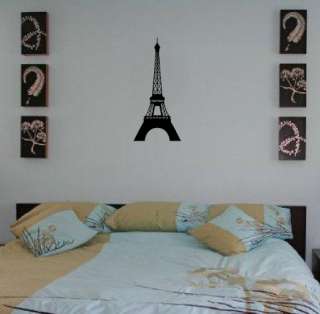 Eiffel Tower Paris France Art Decor Wall Vinyl Decal  