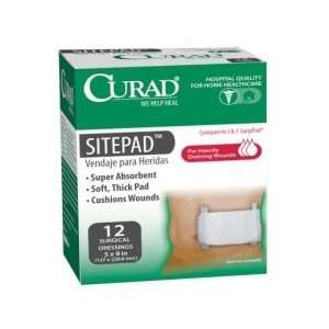   cushioning site pads, surgical dressings 5x9 inches   12/Pack Beauty