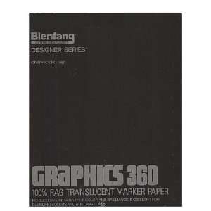 Bienfang Graphics 360 100% Rag Translucent Marker Paper 19 in. x 24 in 
