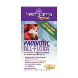  New Chapter Probiotic All Flora 60 capsules Health 