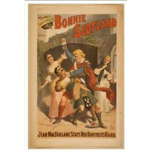  Historic Theater Poster (M), Sidney R Ellis Bonnie 